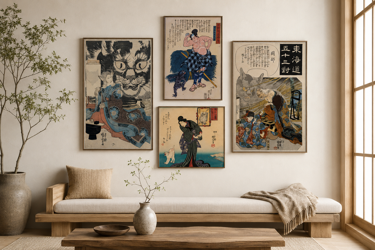 Cats, Monsters and Restless Heroes: The Wild World of Utagawa Kuniyoshi
