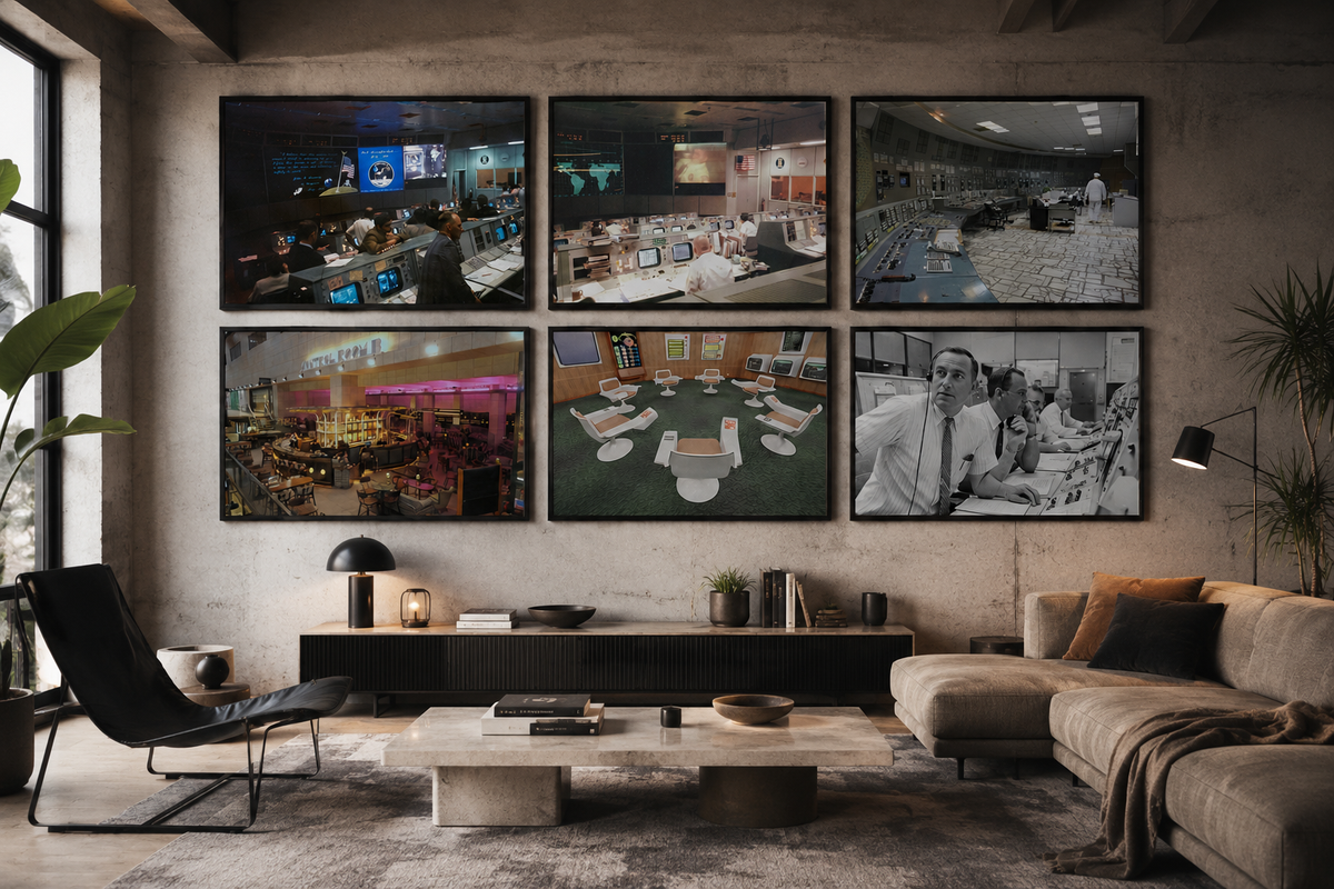 Retro Control Rooms and the Visual Language of Analog Command