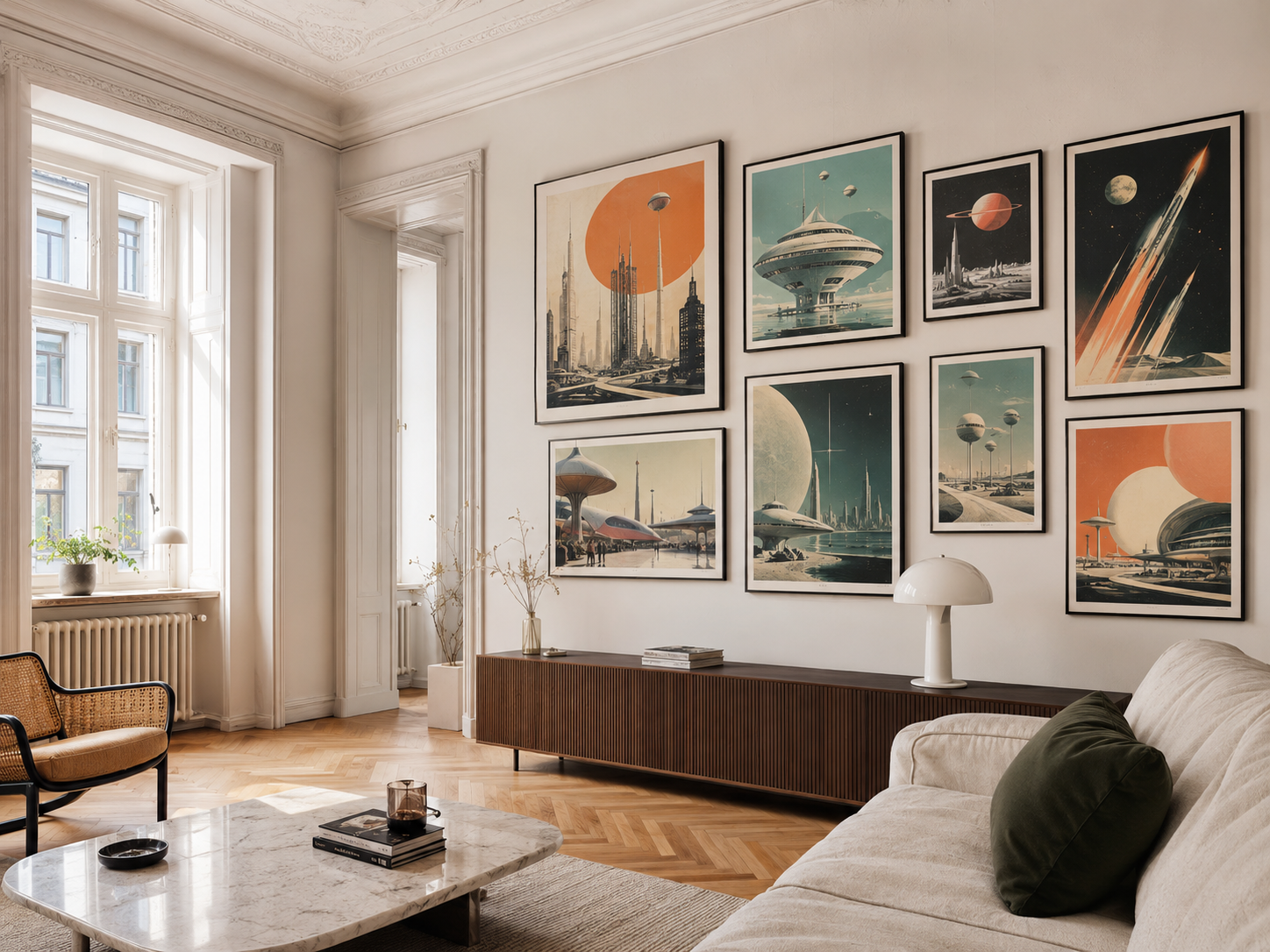 Retro Futurism in Interior Design: The Future We Were Promised