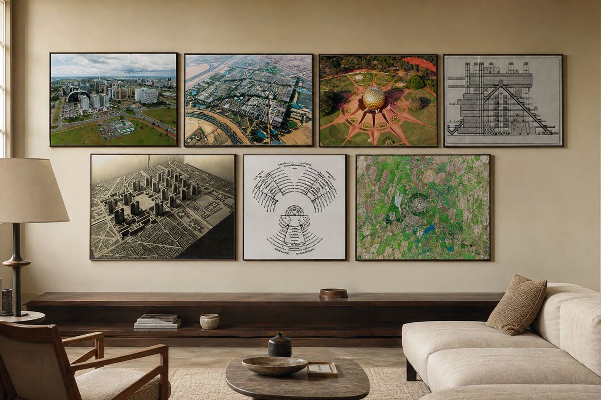 Utopian Architecture: The Cities That Refused to Stay on Paper